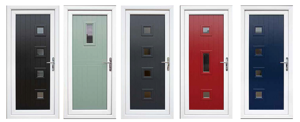 coloured doors