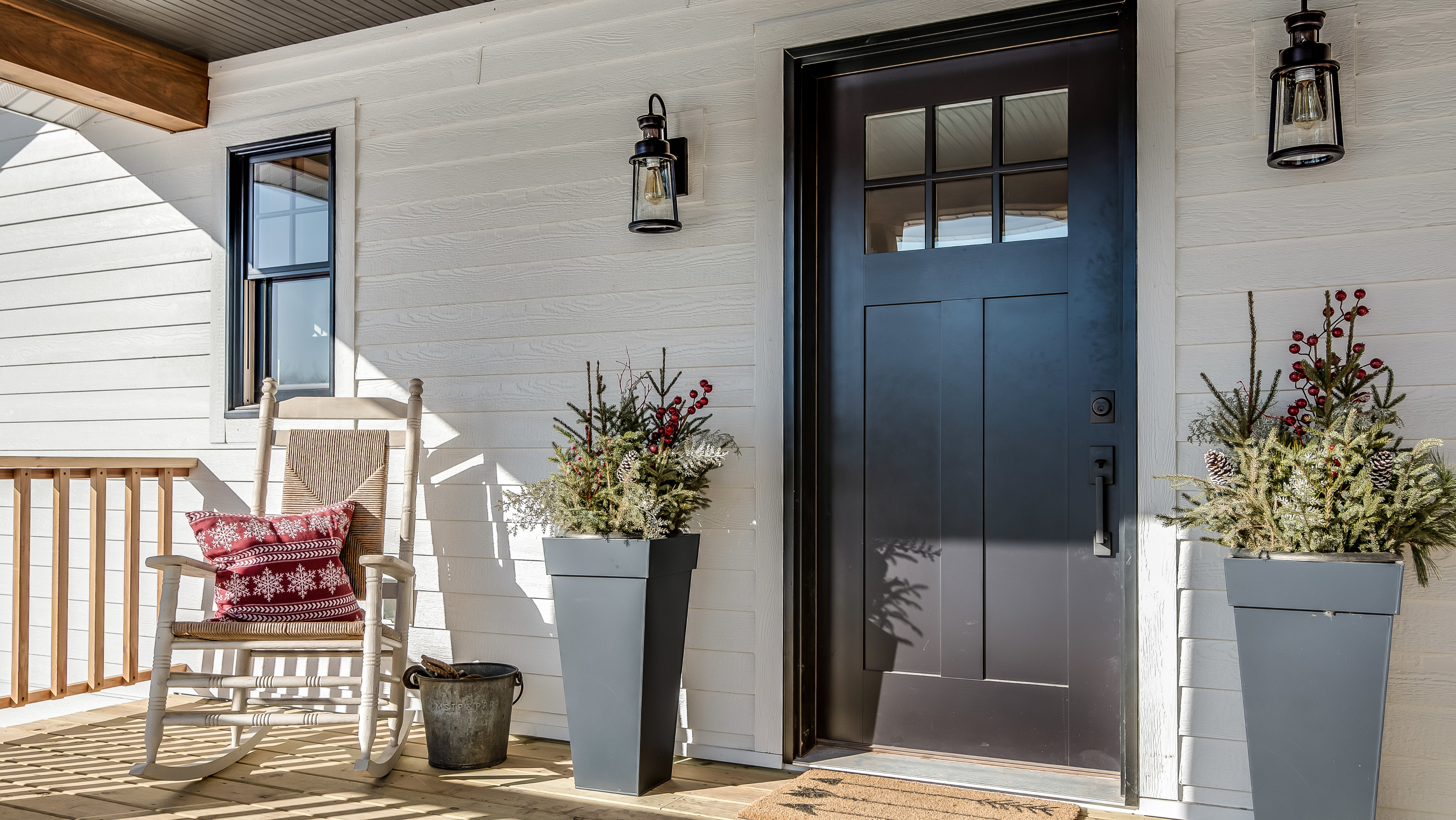 grey composite doors